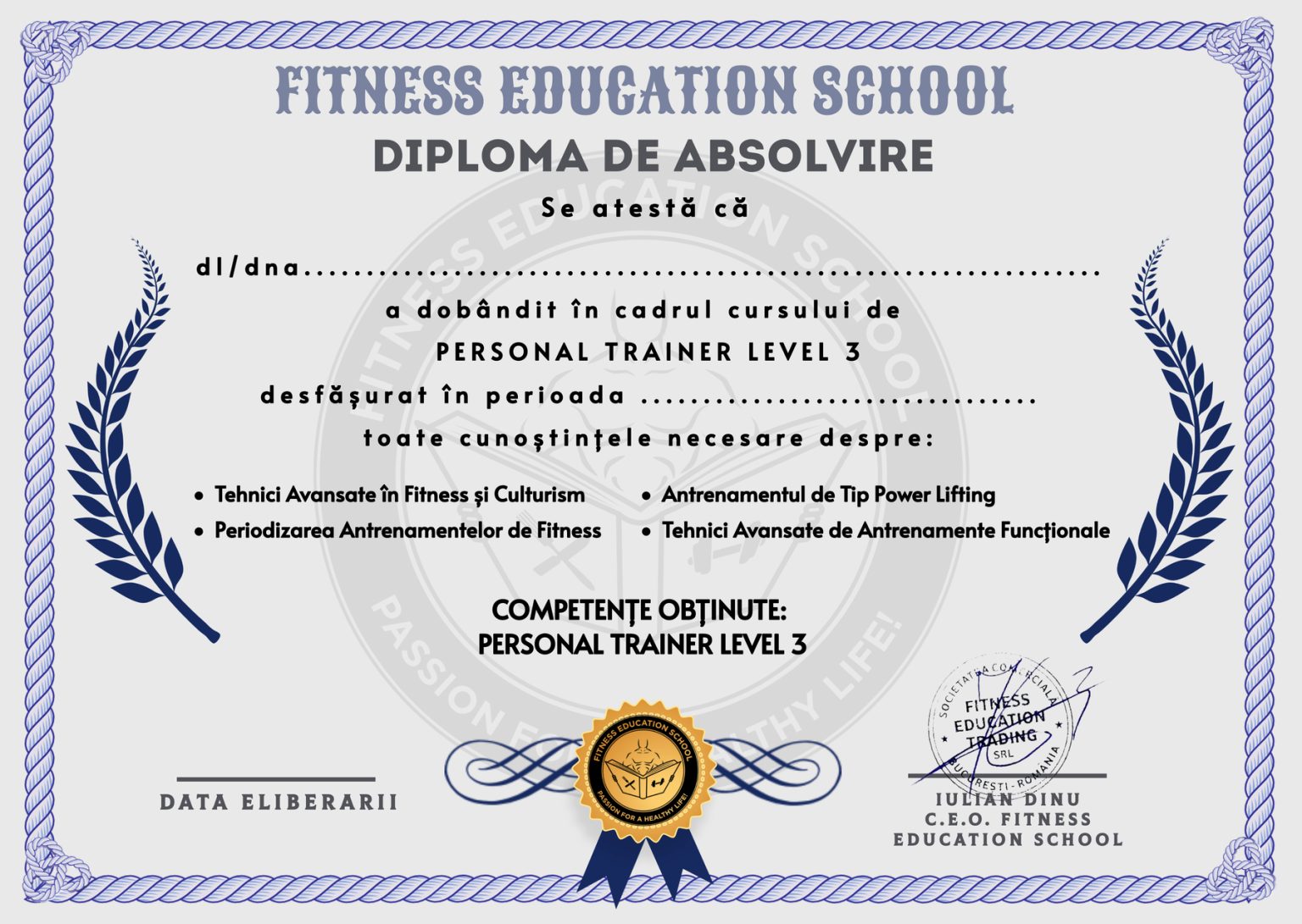 8.-Diploma-FES-Personal-Trainer-Level-3-Specializare-Antrenament-Functional-1-1536x1091